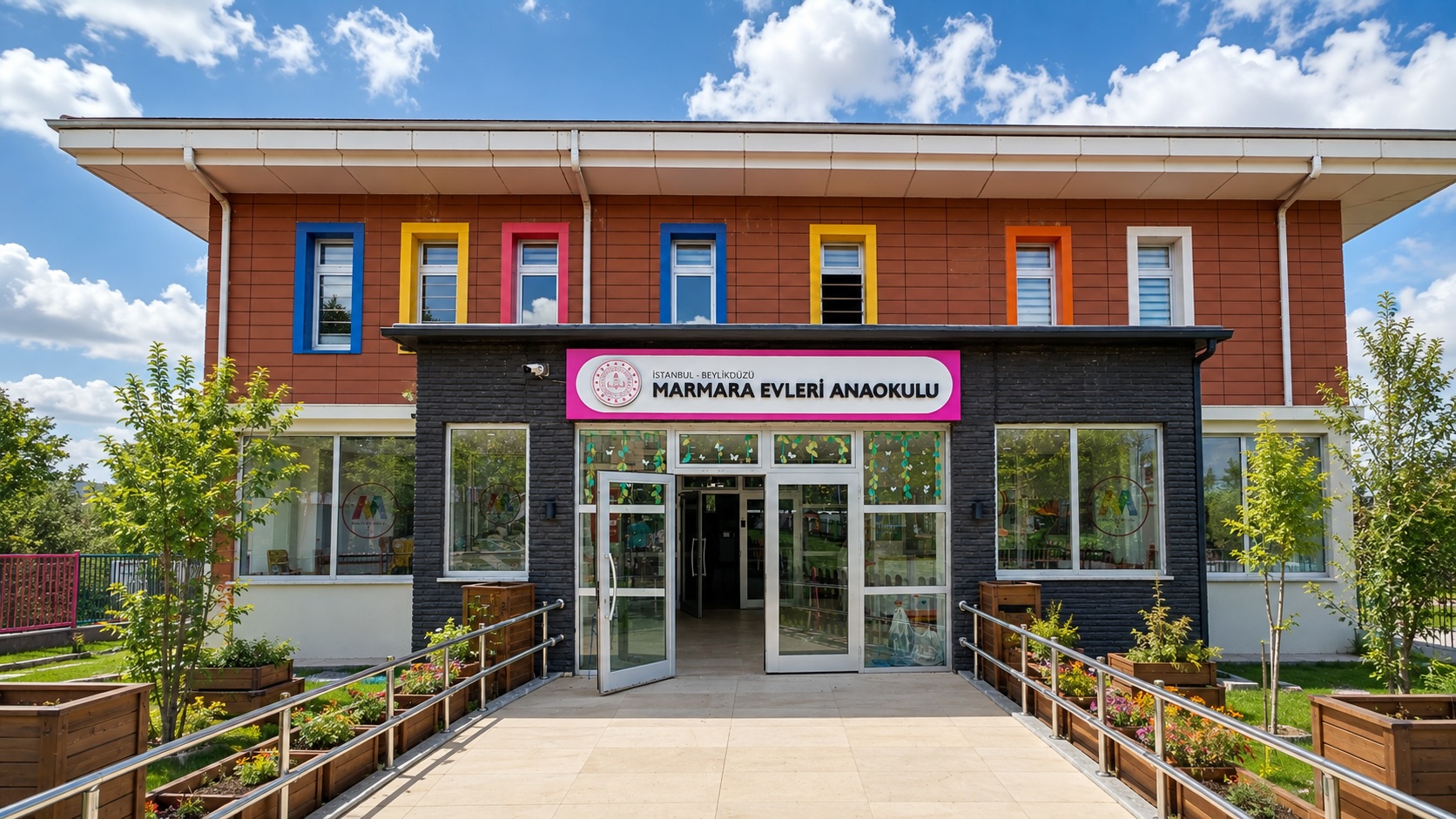 Marmara Evleri Anaokulu tabela uygulaması